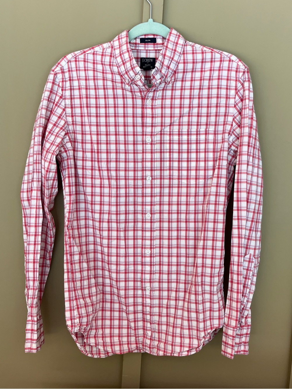 men’s S long sleeve button down